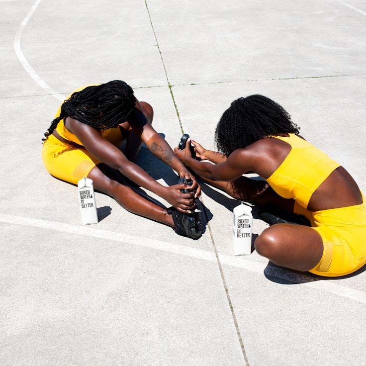 Fitness planning and healthy routine concept